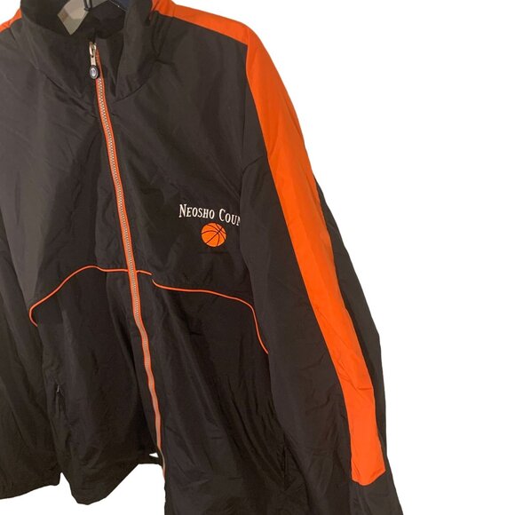 Neosho County Holloway Mens XX-Large Jacket & Pants Set - Black/Orange - Picture 8 of 16